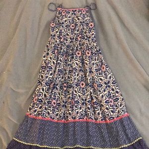 Colorful lightweight stringstrap summer dress